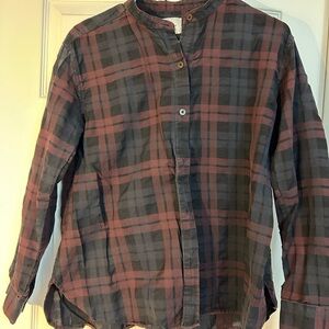 Steven Alan Women’s Plaid Shirt, size S